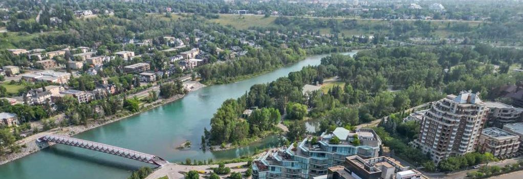 CALGARY AERIAL VIEW